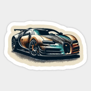 Bugatti Veyron Sticker